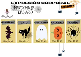 Vista previa - Tarjetas / Manipulativos - Historias de halloween - página 3