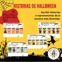 Vista previa - Tarjetas / Manipulativos - Historias de halloween - Portada