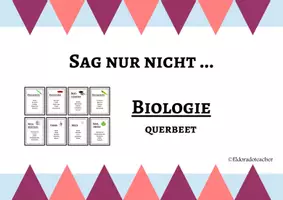 Vorschau - Spiele - Sag nur nicht... - Biologie querbeet - Deckblatt