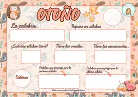Vista previa - Juegos / Gamificación - RULETA OTOÑO - página 1