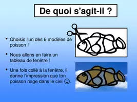 Aperçu - Préparation de séquence / Séquence complète - ART: Décorations de fenêtre de poissons en papier de soie - Page 1