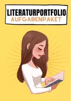 Vorschau - Arbeitsblätter - Literaturarbeit/Literaturportfolio (Aufgabenpaket) - Deckblatt