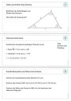 Vorschau - Arbeitsblätter - Dreiecke - Übung (Kl. 5/6) - Seite 2