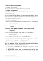 Vorschau - Stundenentwürfe - Unterrichtsentwurf Tod, Trauer, Trost und Hoffnung - Seite 1