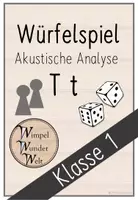 Vorschau - Spiele - Akustische Analyse T/t Würfelspiel - Deckblatt
