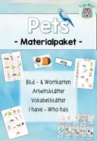 Vorschau - Arbeitsblätter - Pets - Materialpaket - Deckblatt