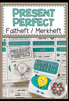 Vorschau - Merkblätter - PRESENT PERFECT - Faltheft (Merkheft) - Deckblatt