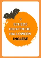 anteprima - Esercizi - Schede didattiche halloween in inglese - Pagina di copertina