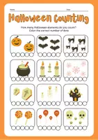 anteprima - Esercizi - Schede didattiche halloween in inglese - Pagina 1