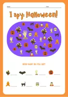 anteprima - Esercizi - Schede didattiche halloween in inglese - Pagina 3