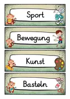 Vorschau - Poster - Tagestransparenz - Affe für die Affenklasse - Grundschule - Seite 2