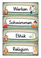 Vorschau - Poster - Tagestransparenz - Affe für die Affenklasse - Grundschule - Seite 3
