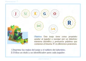 Vista previa - Juegos / Gamificación - Juego de la R - Portada