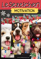 Vorschau - Mal- und Bastelvorlagen - Lesezeichen Weihnachtshunde Motivation mit positiven Sprüchen - Seite 3