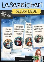 Vorschau - Mal- und Bastelvorlagen - Lesezeichen Selbstliebe Schneemänner Affirmationen - Seite 3