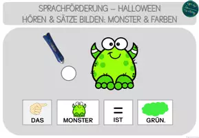 Vorschau - Arbeitsblätter - BUNDLE: Halloween - Seite 3