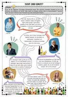 Vorschau - Arbeitsblätter - Verschiedene Süchte ; Drogen; Einstieg ; Mind Map ; Sucht oder Genuss? inkl. Lösungen (Klasse 7 / 8 / 9) - Deckblatt