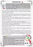 Vorschau - Arbeitsblätter - Verschiedene Süchte ; Drogen; Einstieg ; Mind Map ; Sucht oder Genuss? inkl. Lösungen (Klasse 7 / 8 / 9) - Seite 3