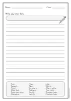 Vorschau - Arbeitsblätter - Roll a Story USA – Kreatives Schreiben Englisch (differenziert, 2 Niveaustufen) - Seite 3