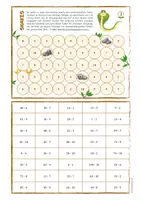 Vorschau - Arbeitsblätter - Division bis 100 - Spiel in Mathematik - Seite 3