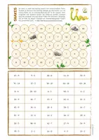 Vorschau - Arbeitsblätter - Division bis 100 - Spiel in Mathematik - Seite 2