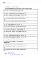 anteprima - Esercizi - Verifica: i verbi all'indicativo - Pagina 1
