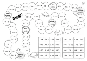 Vista previa - Hojas de trabajo - División con resto - 8 Juegos + 3 hojas de trabajo - página 3