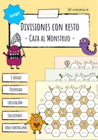 Vista previa - Juegos / Gamificación - División con resto - Juego de matemáticas - Portada