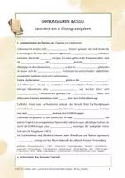 Vorschau - Stundenentwürfe - Carbonsäuren und Essig: Basiswissen und Übungsaufgaben - Deckblatt