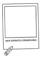 Vorschau - Arbeitsblätter - Mein schönstes Ferienerlebnis - Rückblick auf die Herbstferien - Schreiben & Malen - Seite 3