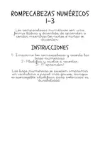 Vista previa - Tarjetas / Manipulativos - 10 ROMPECABEZAS NUMÉRICOS 1-3 DE TORTUGAS - página 2