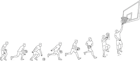 Vorschau - Poster - Basketball. Bewegungsreihe zum Korbleger. Poster - Seite 3