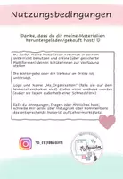 Vorschau - Arbeitsblätter - Rückmeldebogen / Verstärkerplan - Seite 2