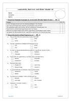 Vorschau - Arbeitsblätter - Lesekontrollen: S. Jäger - Nach vorn, nach Süden (inkl. Lösung) - Seite 1