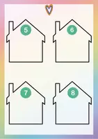 Vista previa - Unidades / Secuencias / Situaciones de Aprendizaje - Casas de los números: Juego matemático infantil - página 2
