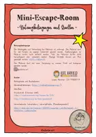 Vorschau - Arbeitsblätter - Mini Escape Room Weihnachten Advent Deutsch Klasse 3/4 - Seite 2