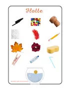 Aperçu - Feuilles d'exercices - Ça flotte ça coule, petite expérience - Page 3