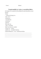 Vorschau - Arbeitsblätter - Formulierungen: sprachliche Bilder analysieren (Stilmittel) - Seite 1