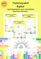 Vorschau - Arbeitsblätter - Materialpaket - Stationenlernen - Gedichte - NATUR - Deckblatt