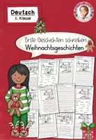 Vorschau - Arbeitsblätter - Erste Geschichten schreiben / 3 Weihnachtsgeschichten / Weihnachten (1. Klasse) - Deckblatt