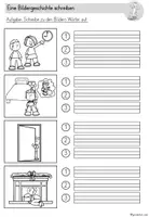 Vorschau - Arbeitsblätter - Bildergeschichte Weihnachten | Weihnachtsgeschichte schreiben Klasse 2-4 - Seite 3