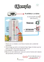 Vista previa - Hojas de trabajo - “El ascensor”, Restas con llevada - página 3