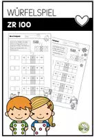 Vorschau - Arbeitsblätter - Würfelspiel - ZR100 - 2. Klasse - Deckblatt
