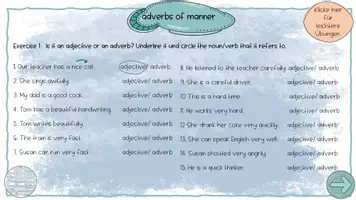 Vorschau - Arbeitsblätter - adverbs of manner differenziert Klasse 5, 6, 7 - Seite 2