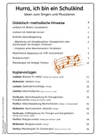 Vorschau - Arbeitsblätter - Hurra , ich bin ein Schulkind - Ideen zum Singen und Musizieren - Seite 2