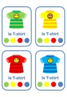 Aperçu - Jeux - Jeu Trouve Quatre thème "Vêtements" - Page 3