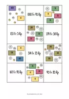 Vorschau - Spiele - Legespiel Geld mit Schweizer Franken und Rappen - Seite 2