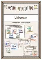 Vorschau - Arbeitsblätter - Materialpaket Größen (Längen, Flächen, Gewichte,…) - Seite 1