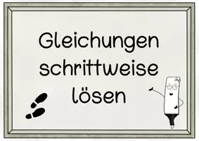 Vorschau - Arbeitsblätter - Gleichungen lösen Materialpaket - Seite 2