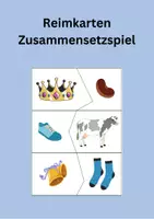 Vorschau - Spiele - Reimkarten Zusammensetzspiel - Deckblatt
